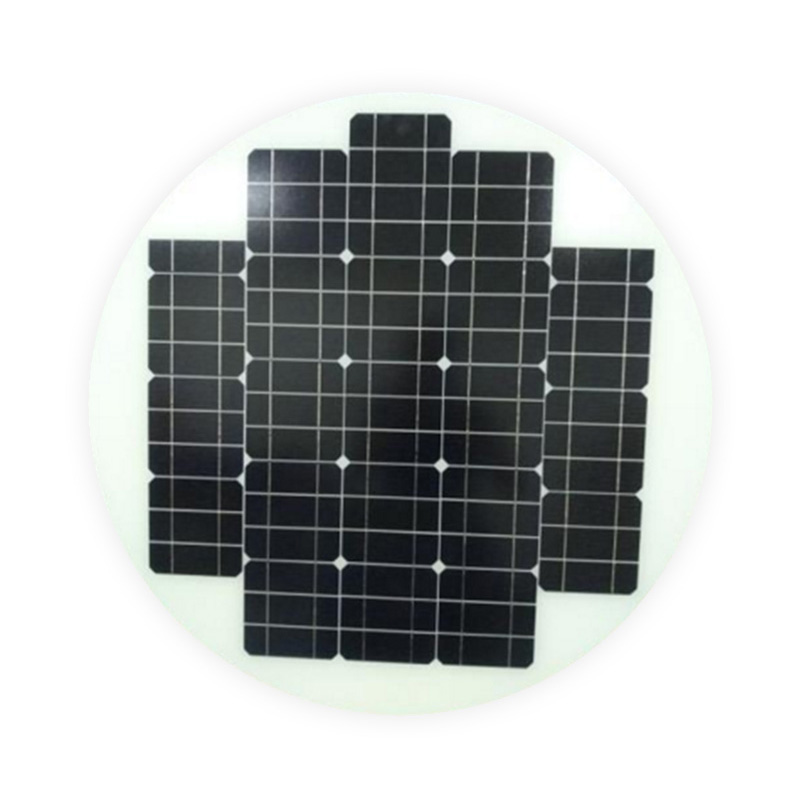 60W ROUND / CIRCLE SOLAR PANEL FOR SOLAR STREET LIGHTS.