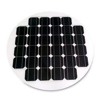 80W ROUND / CIRCLE SOLAR PANEL FOR SOLAR STREET LIGHTS
