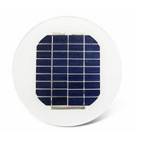 40W ROUND / CIRCLE SOLAR PANEL FOR STREET LIGHTS